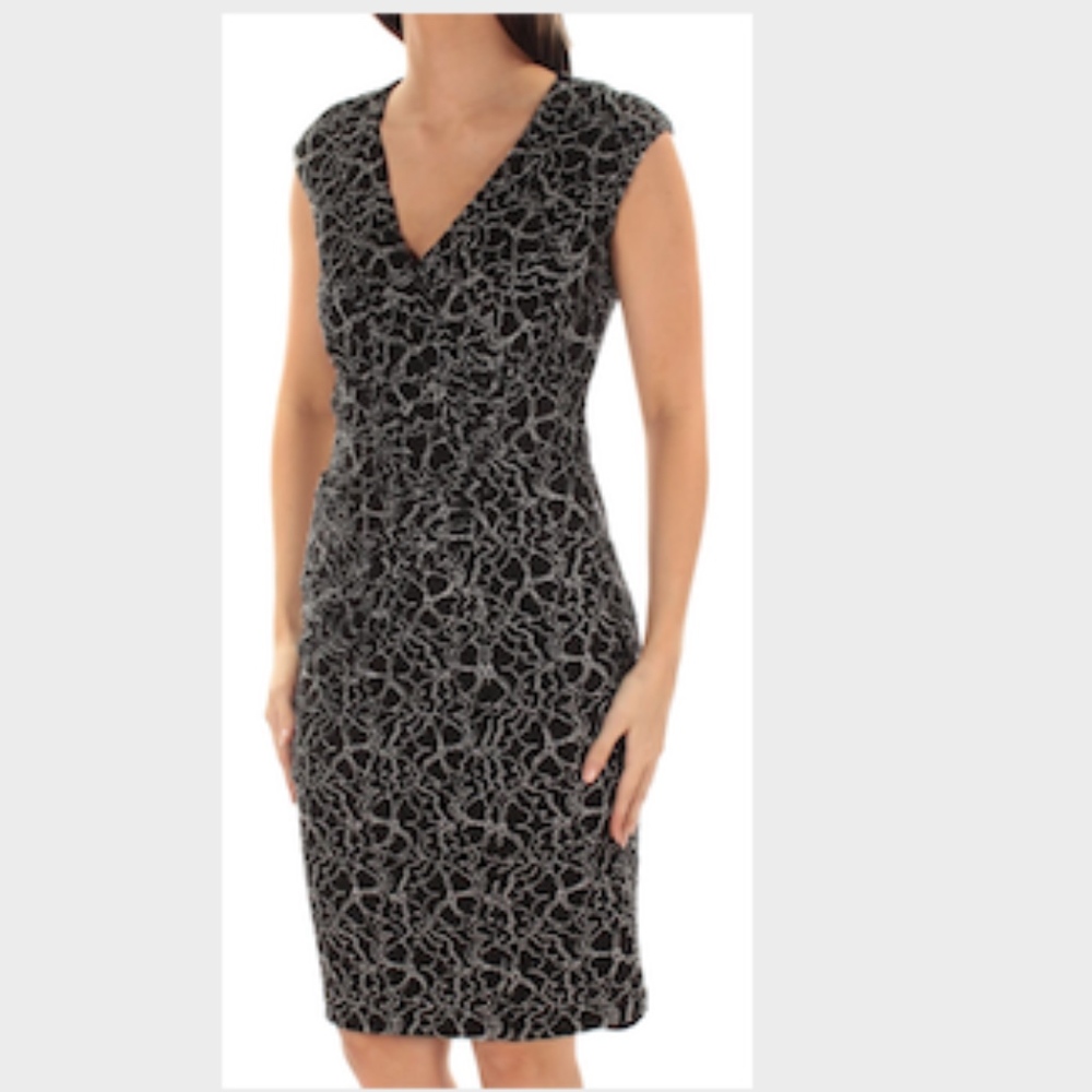 American Living Metallic Lace Dress size 4